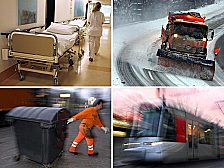 Noch rollen die Rädchen im Öffentlichen Dienst. Aber die Tarifverhandlungen stehen still. Ob Verdi den Rausch der Metaller imitiert? Schluck aus der Pulle, Katerstimmung und völlige Abstinenz.